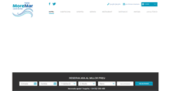 Desktop Screenshot of hotelmoremar.com