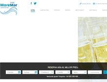 Tablet Screenshot of hotelmoremar.com